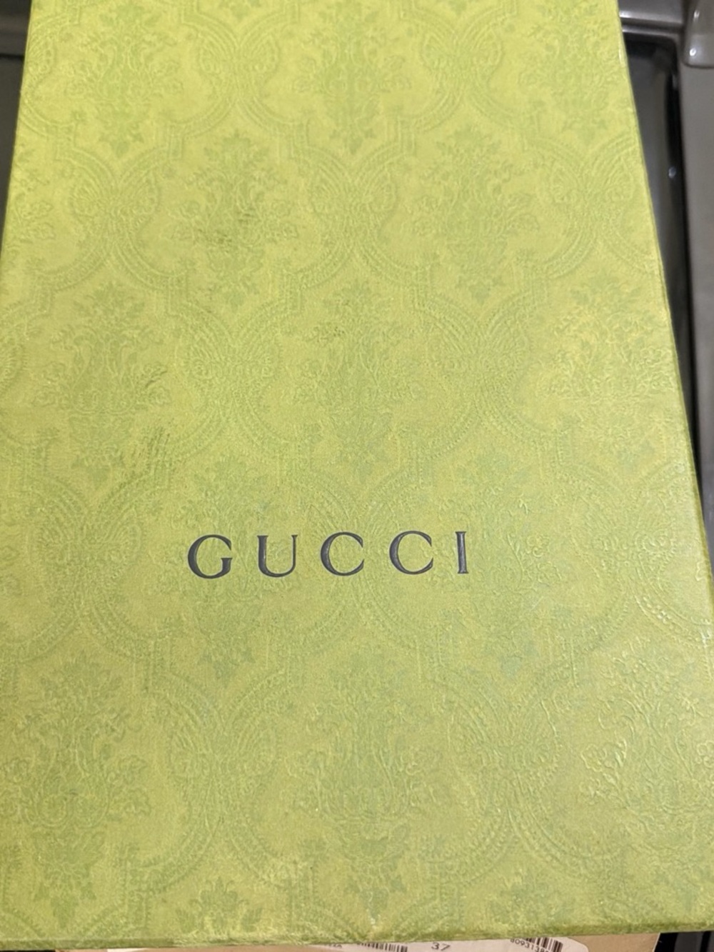 Gucci Signature Gift Box in Olive Green